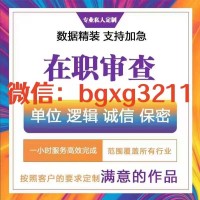 ps个人征信PDF报告无痕修改成功入职
